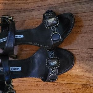 Vintage Manolo Blahnik heeled sandals